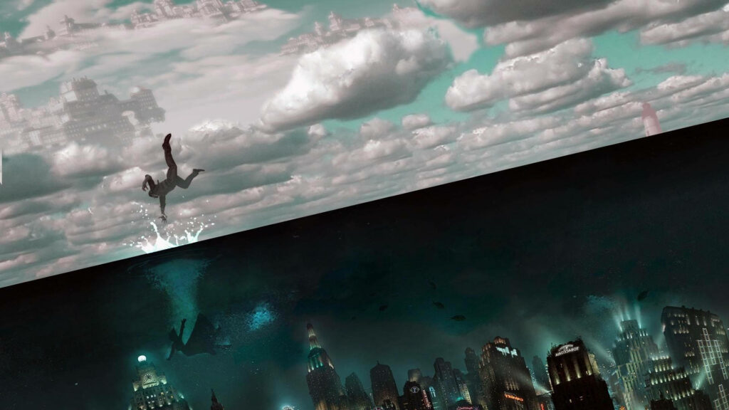 Stunning BioShock Columbia vs. Rapture Wallpaper Background