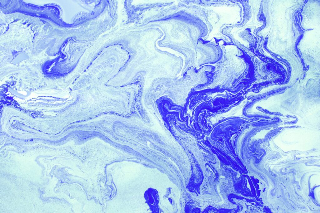 Mesmerizing Blue Abstract Fluid Art Wallpaper | 6000x4000 Background