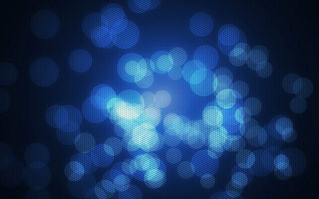 Abstract Blue Bokeh Wallpaper - 1920x1200 Background Design