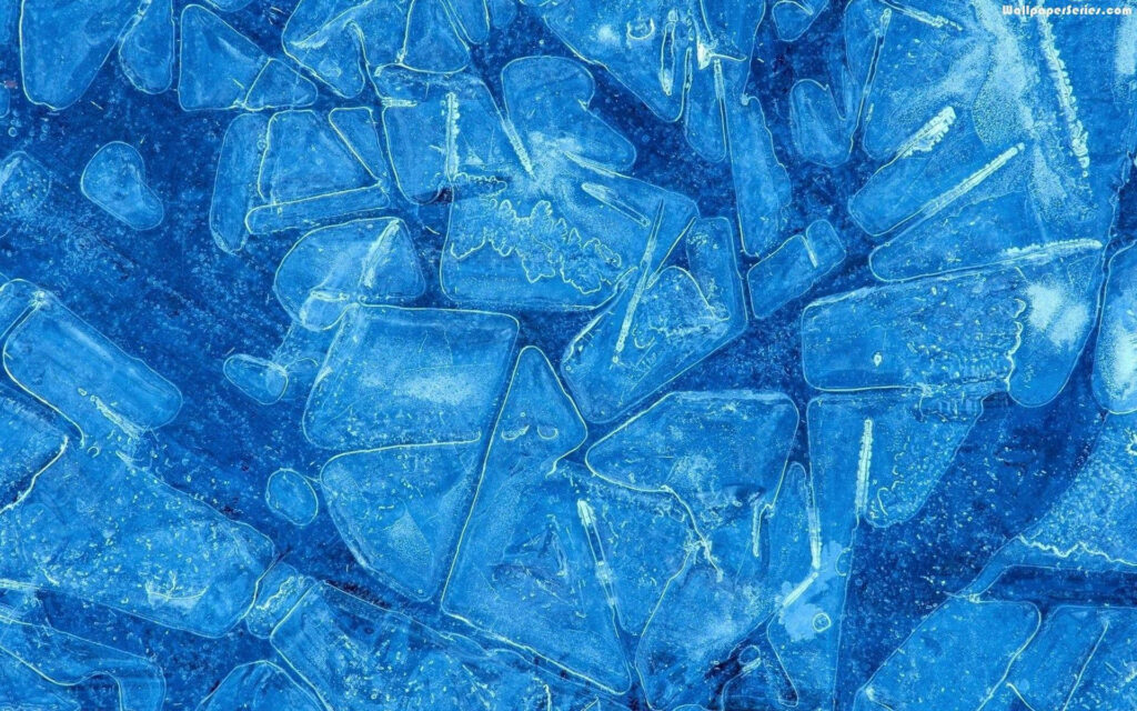 Stunning Blue Crystal Texture Wallpaper Background - Mesmerizing Design