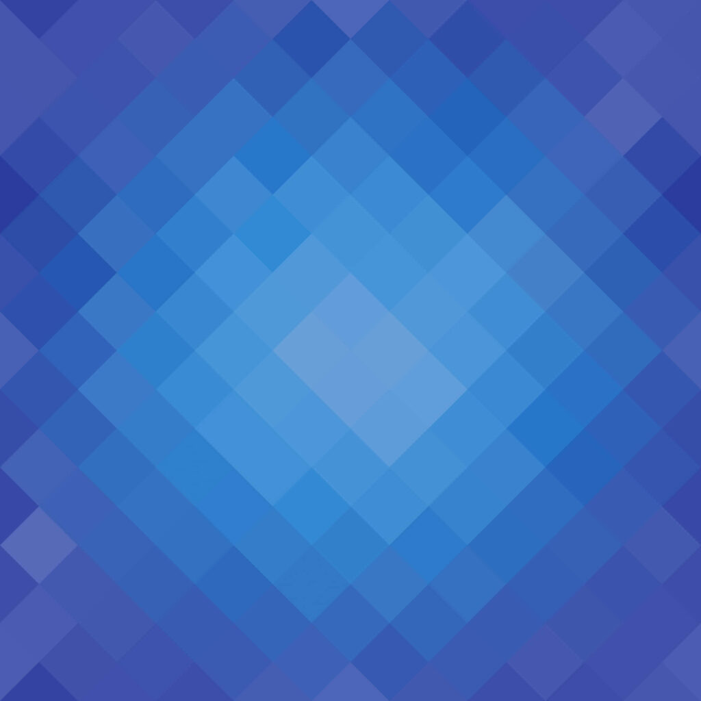 Elegant Blue Gradient Wallpaper: Seamless Diamond Pattern Design