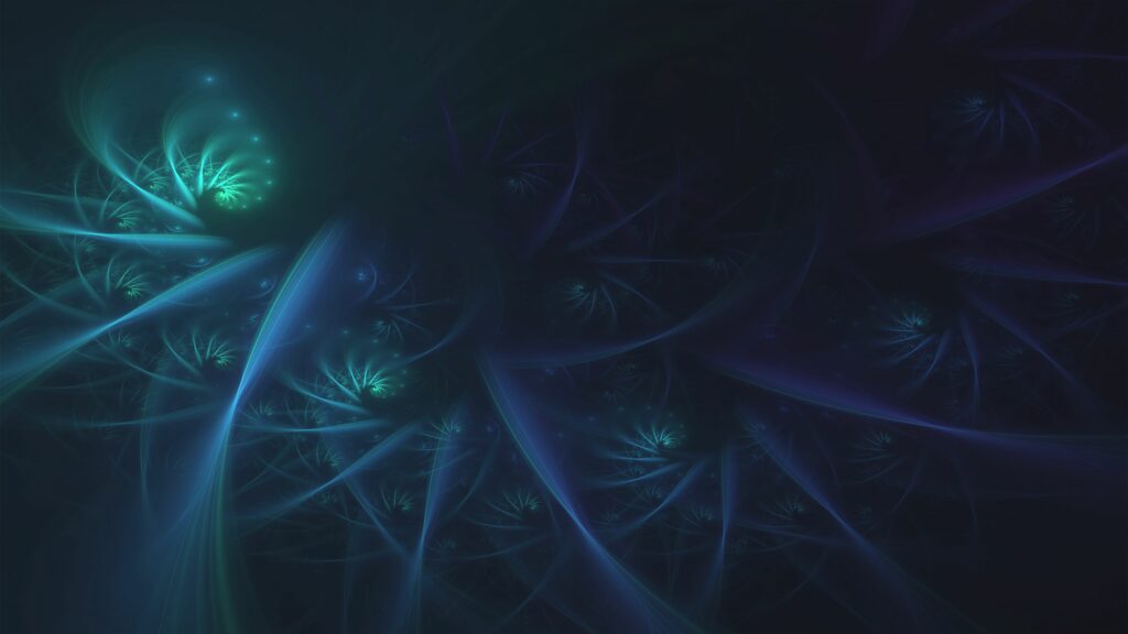 Mesmerizing Blue & Green Abstract Digital Wallpaper 3840x2160