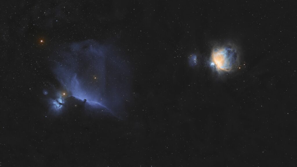 Stunning Blue Nebula Wallpaper: Cosmic Beauty & Glowing Stars