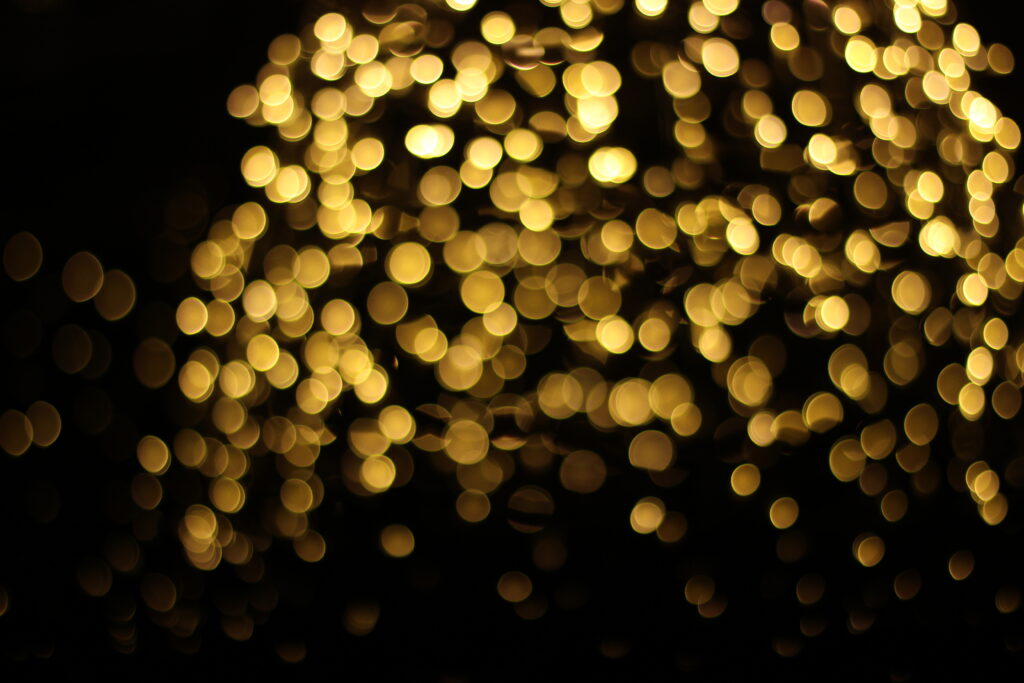 Stunning Bokeh Wallpaper: Abstract Yellow Lights Background