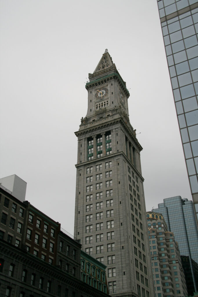 Charming Boston Clock Tower Wallpaper: Stunning Urban Architecture
