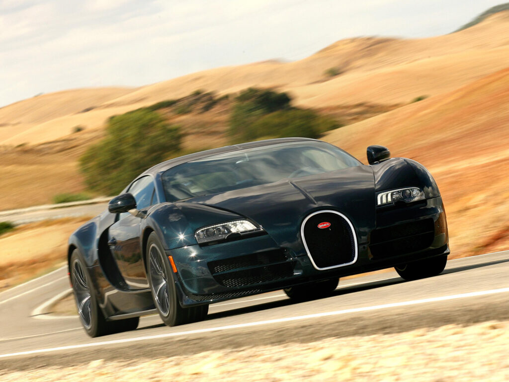 Stunning Bugatti Veyron 16.4 Wallpaper | Front View Elegance