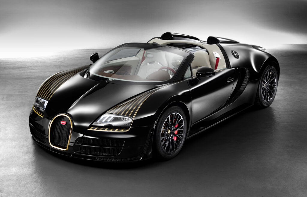 Stunning Bugatti Veyron Black Bess Wallpaper: Elegance & Performance