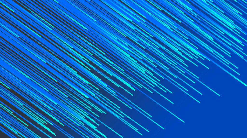Stunning Cosmic Display: Mesmerizing Blue 4k Meteor Shower Background Wallpaper
