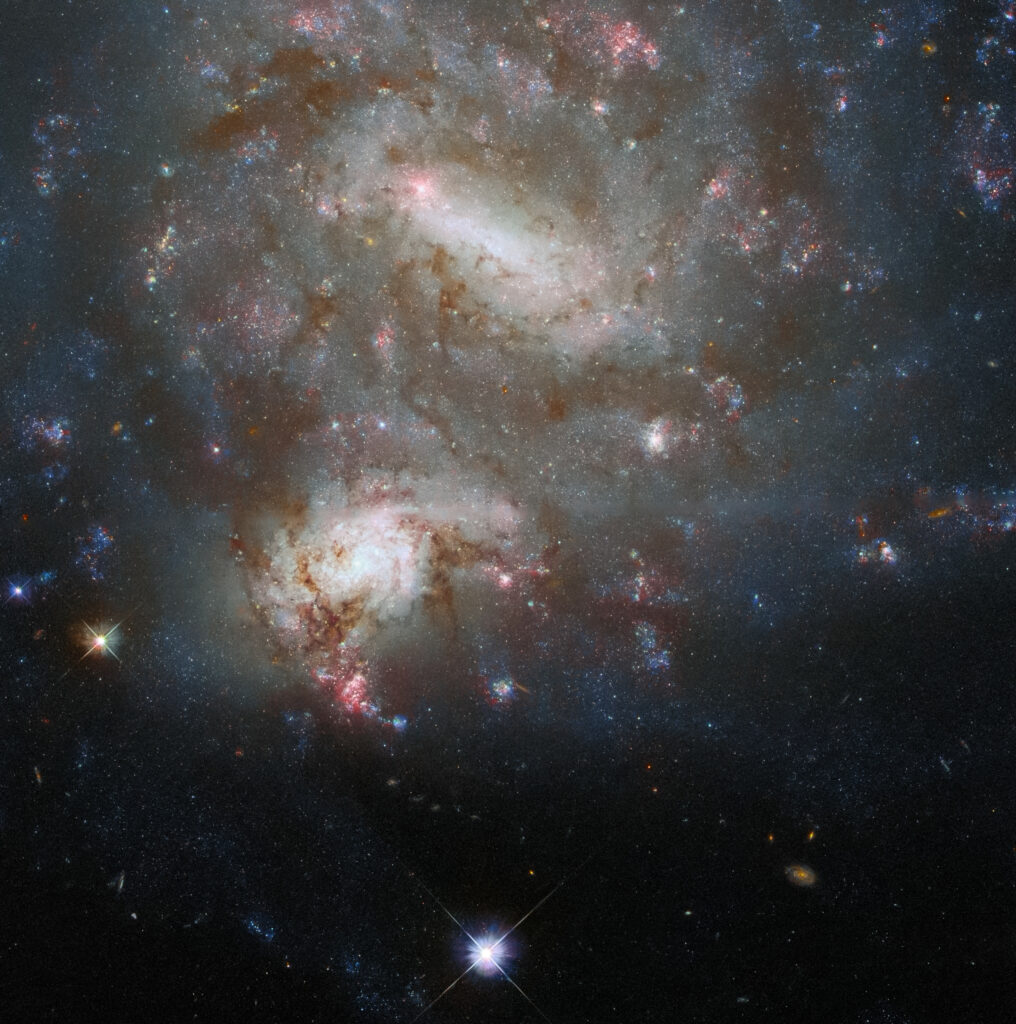 Celestial Nebula Wallpaper: Vibrant Cosmic Clouds & Scattered Stars