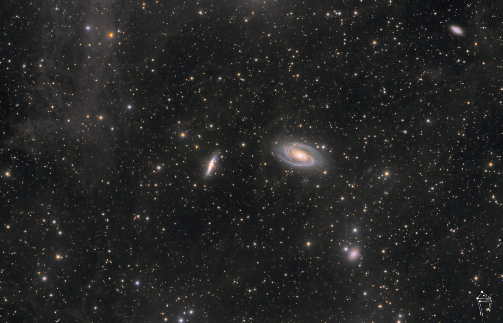 Stunning Celestial Wallpaper: Glowing Stars & Distant Galaxies