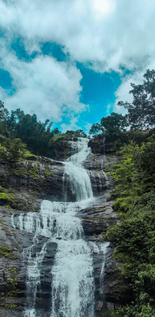 Stunning Cheeyappara Waterfall Wallpaper for Eye-Catching Backgrounds