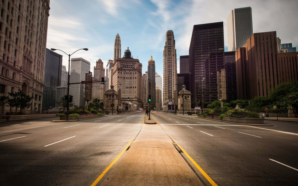 Stunning Chicago Skyline Wallpaper: Iconic Architecture & Urban Charm