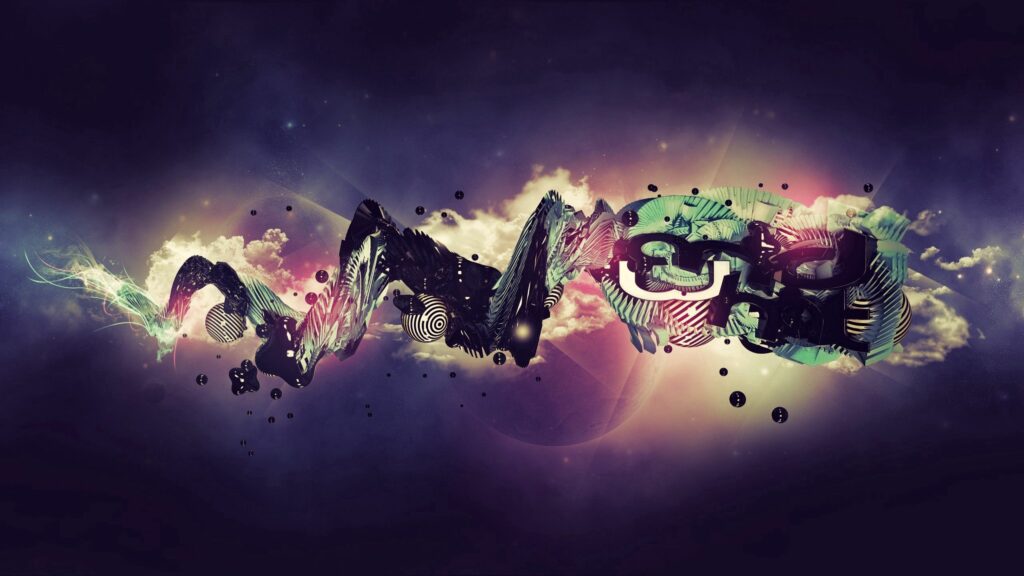 Cosmic Burst Wallpaper 2560x1440 - Abstract Deep-Space Design
