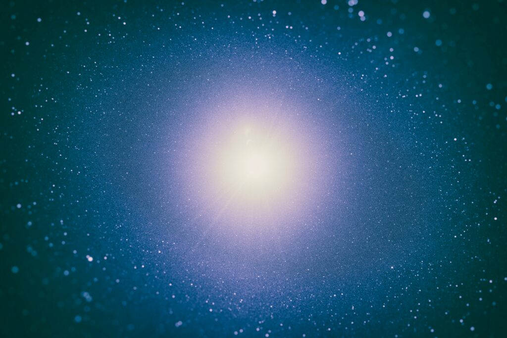 Mesmerizing Cosmic Wallpaper: Stars & Vibrant Celestial Burst
