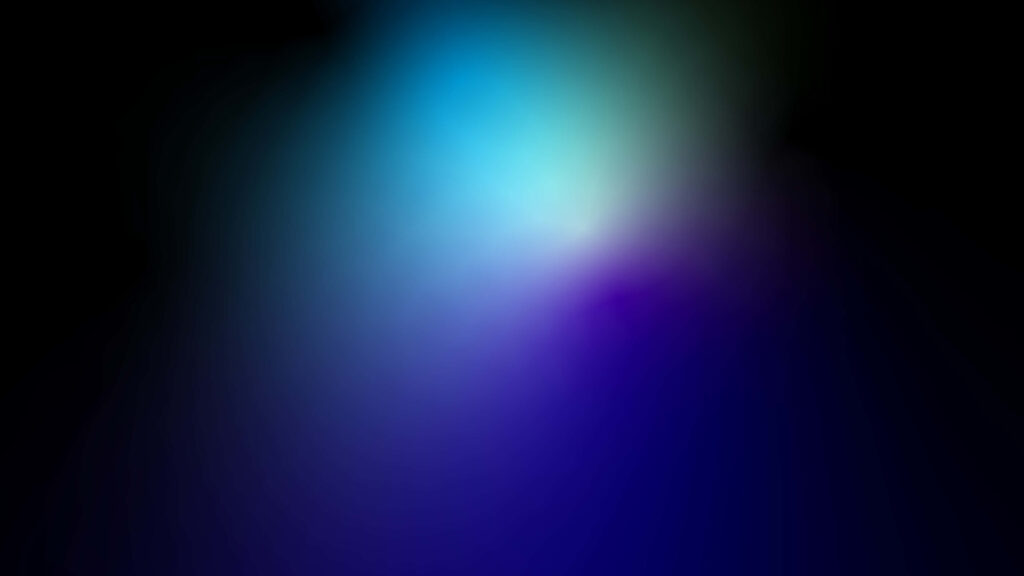 Serene Dark Gradient Wallpaper with Glowing Blue and Purple Shades