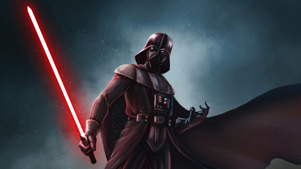 Stunning Darth Vader Wallpaper: 4K Art of the Sith Lord's Power