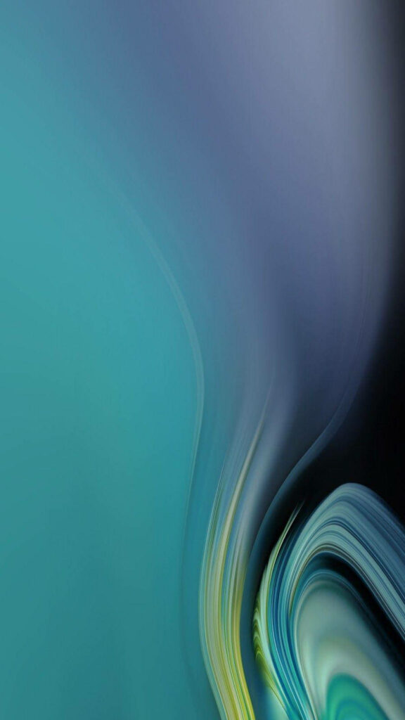 Stunning Abstract Wallpaper for Xiaomi Redmi Note 9: Deep Sea Shades