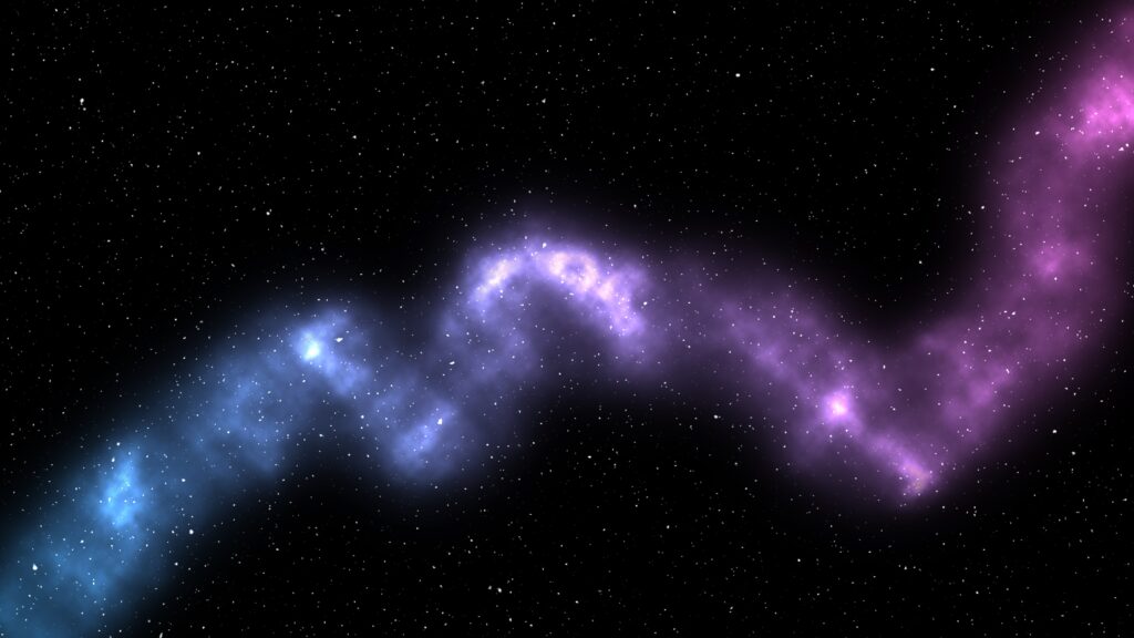 Stunning Deep Space Wallpaper with Nebula and Stars – Cosmic Beauty
