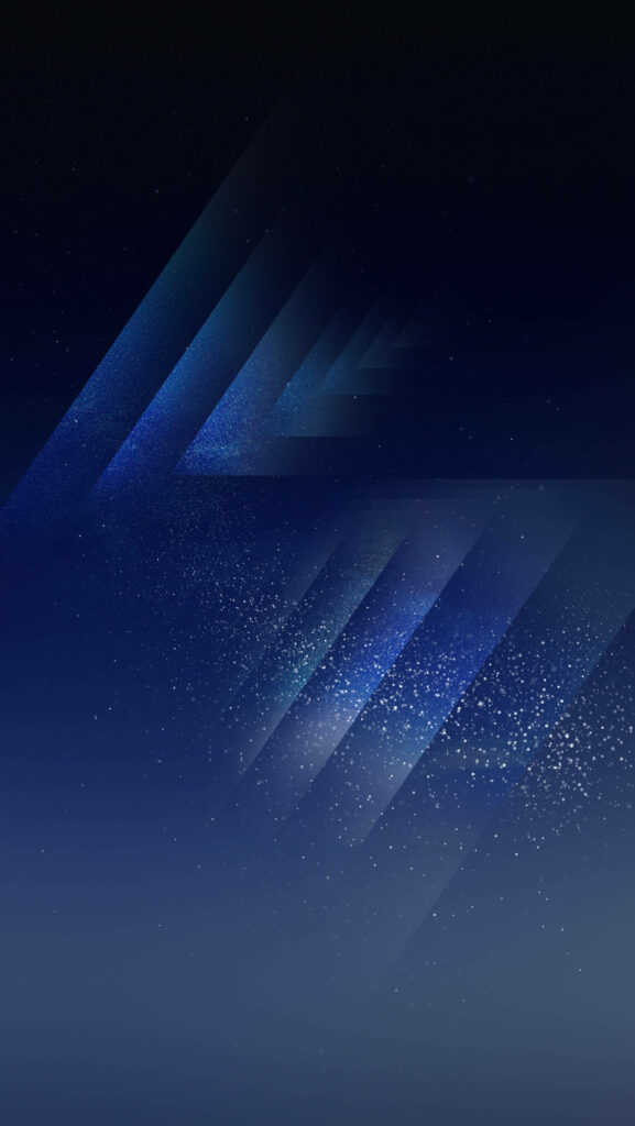 Stunning Full HD Abstract Wallpaper with Starry Sky & Light Beams