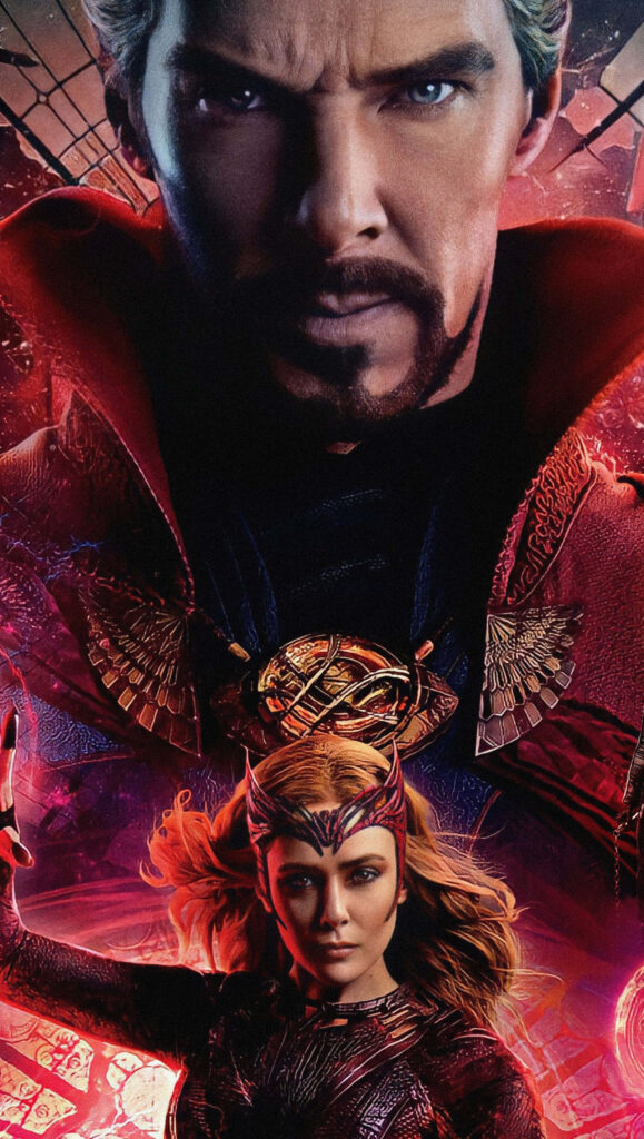 Stunning Doctor Strange & Scarlet Witch Multiverse Wallpaper Background