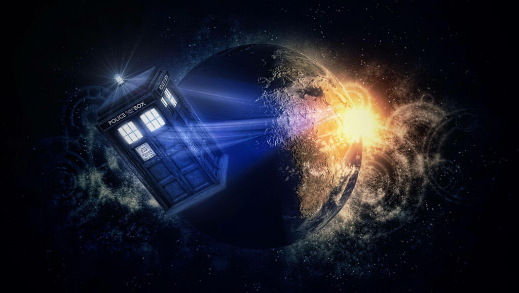 Stunning TARDIS Wallpaper: Adventure Through Space & Time