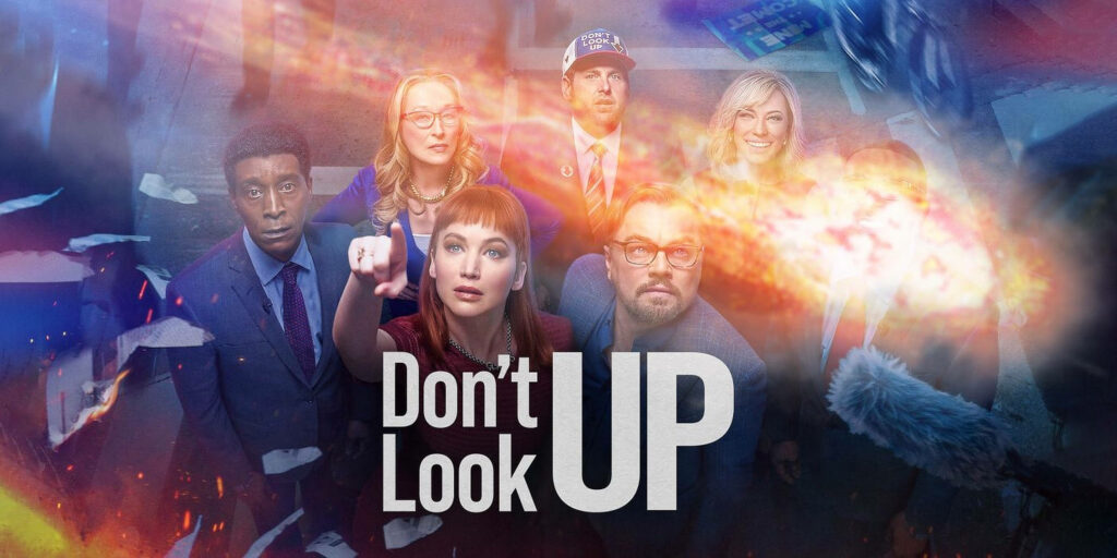 Chaos & Urgency: This Don’t Look Up Wallpaper Background