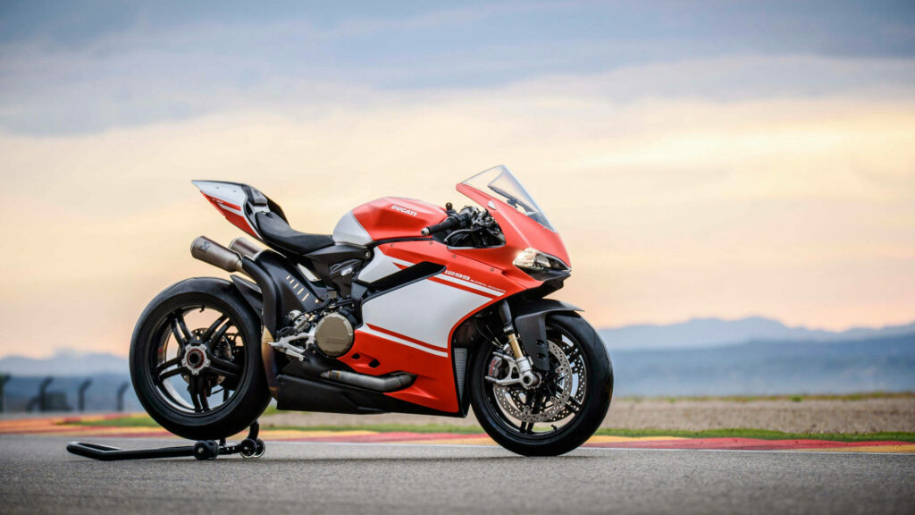 Ducati Motorcycle Wallpaper: Sleek Design & Serene Background