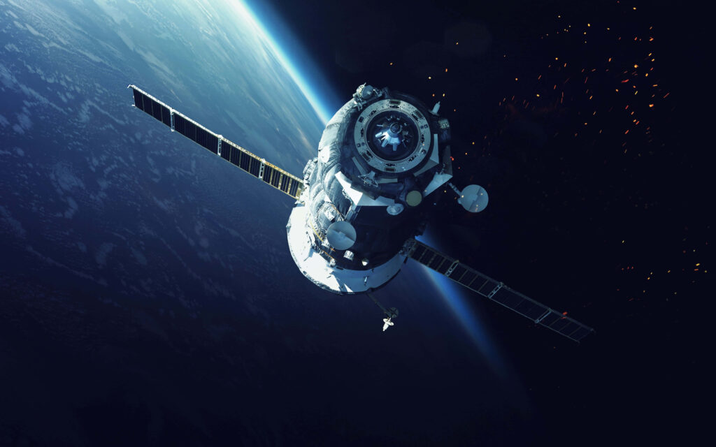 Stunning Earth Satellite Image: Breathtaking Space Wallpaper Background