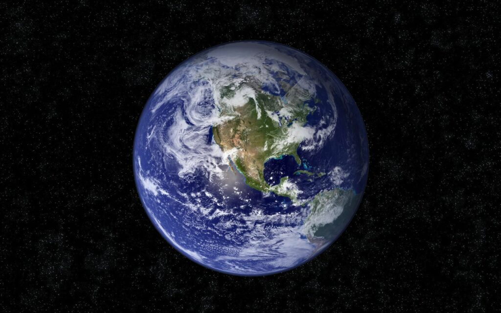 Vibrant Earth Wallpaper from Space: Stunning Cosmic View
