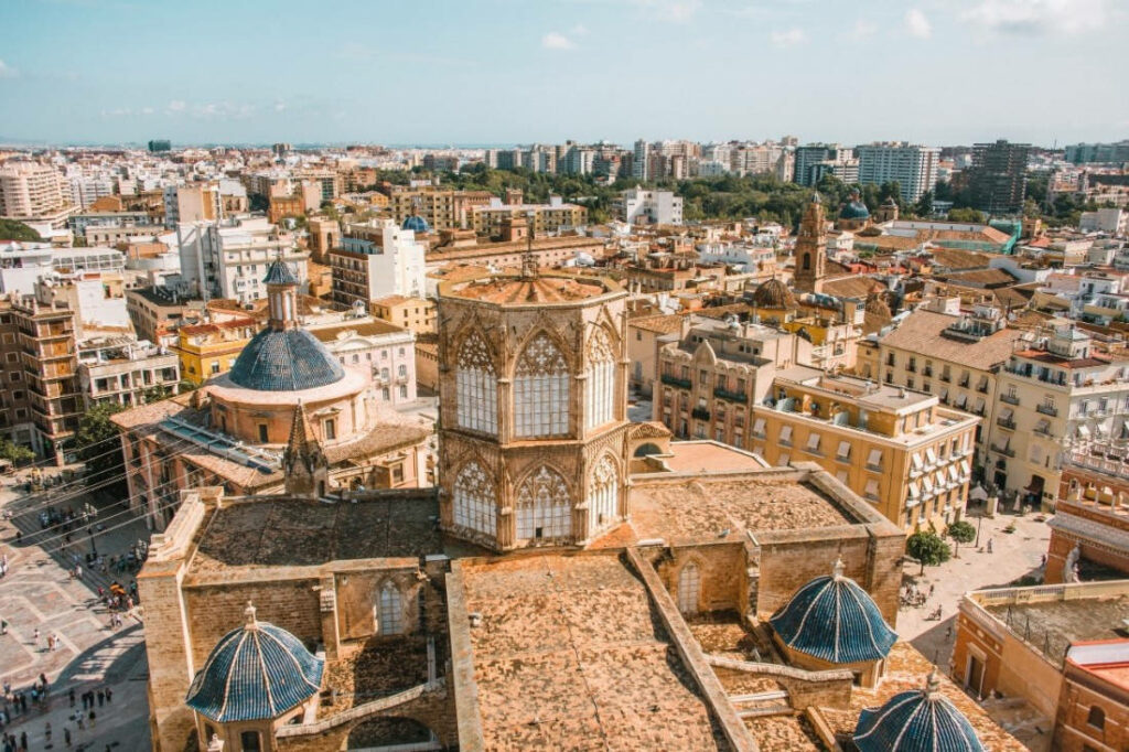Breathtaking El Micalet: Iconic Gothic Architecture Wallpaper