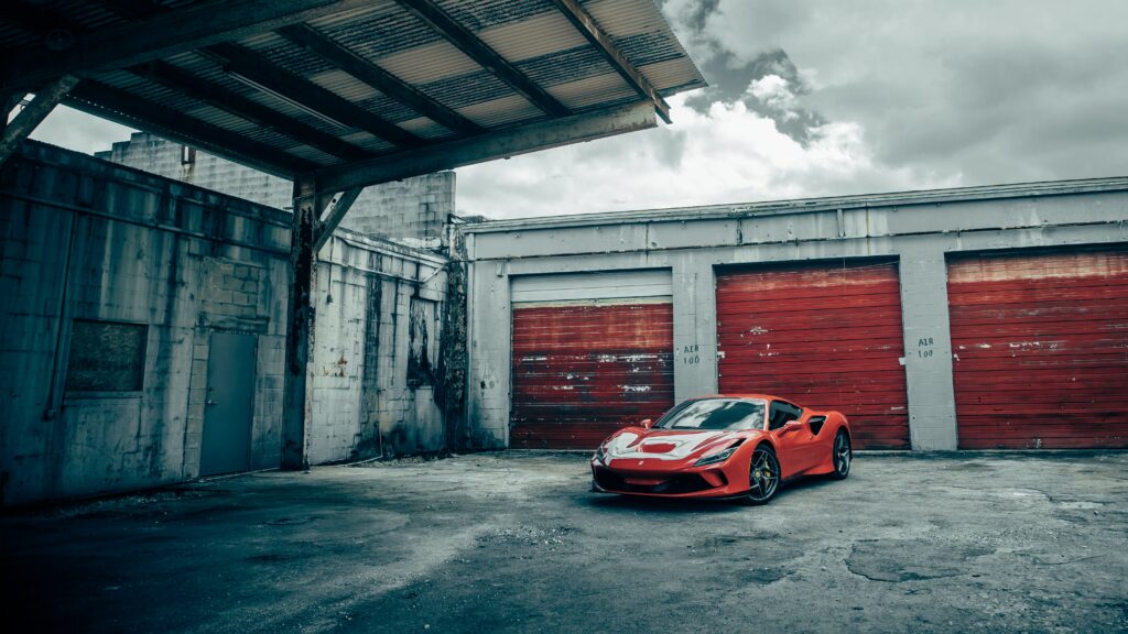 Stunning Ferrari F8 Tributo Wallpaper: Elegance Meets Power