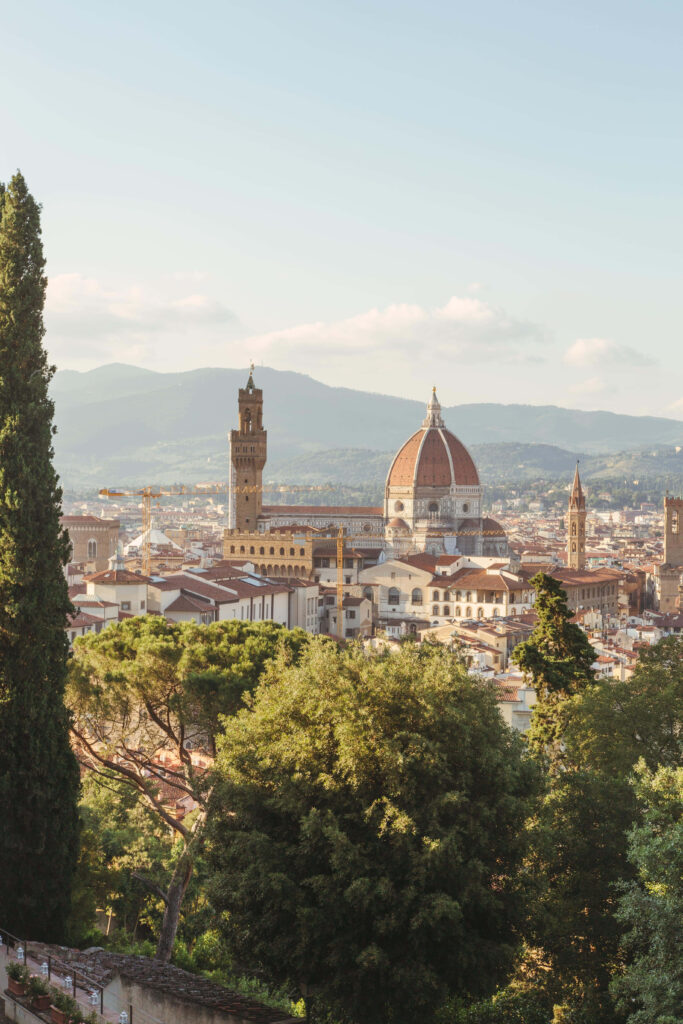 Stunning Florence Cathedral Wallpaper: Historic Architecture & Nature