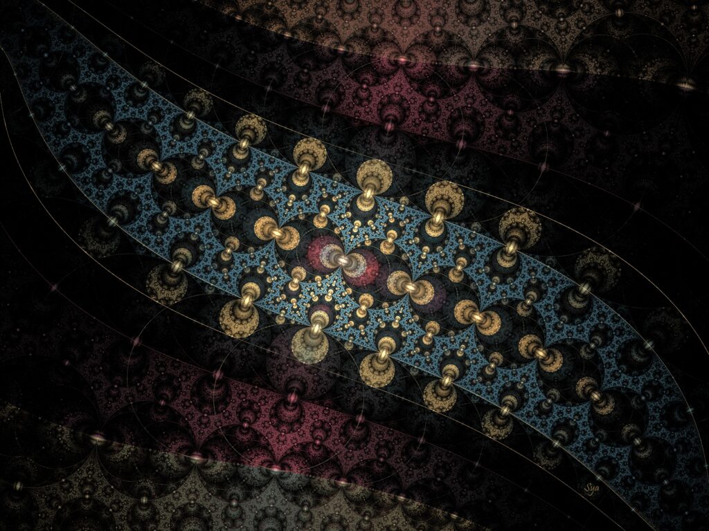 Intricate Fractal Wallpaper: Stunning Abstract Design in 3200x2400