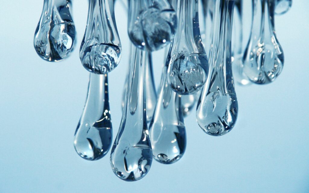 Stunning Frozen Ice Drops Wallpaper Background in Crystal-Clear Detail