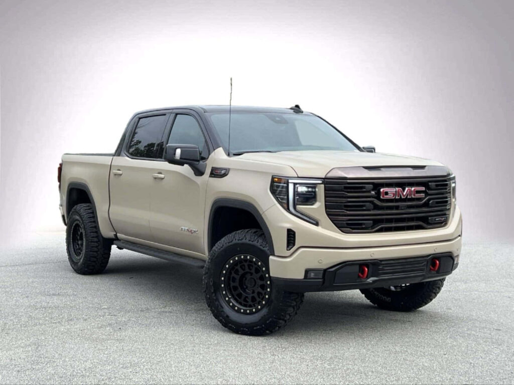 Stunning GMC Sierra Wallpaper: Rugged Design & Off-Road Excellence