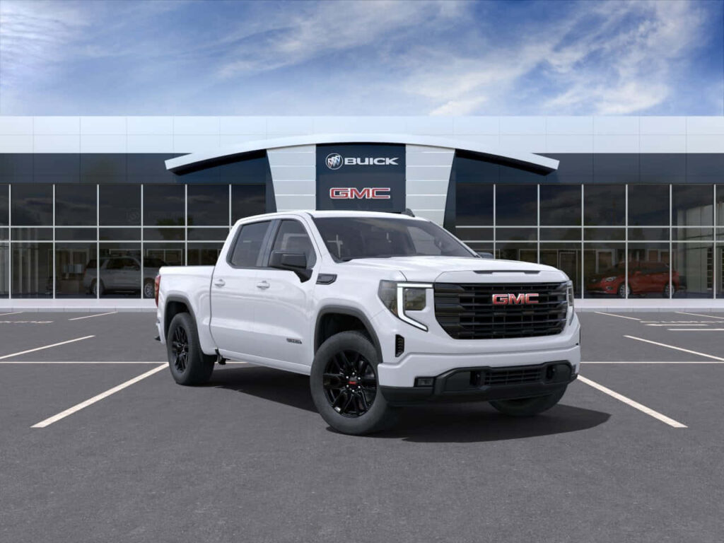 Stunning GMC Sierra Wallpaper: Sleek Design at GMC Dealership