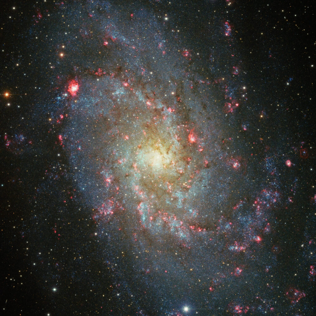 Mesmerizing Galactic Wallpaper: Vibrant Stars & Cosmic Colors