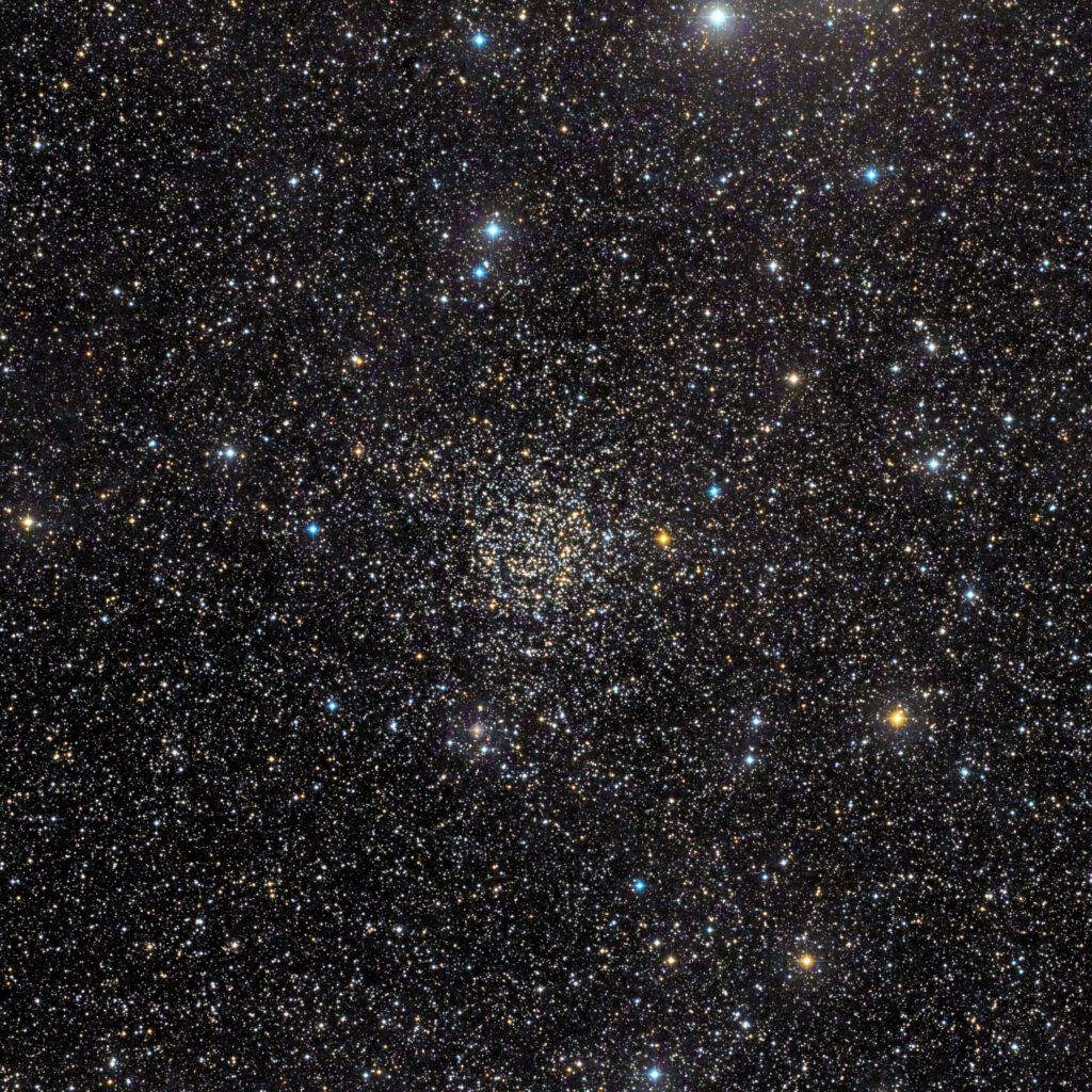 Stunning Galaxy Cluster Wallpaper: Serene Cosmic Background