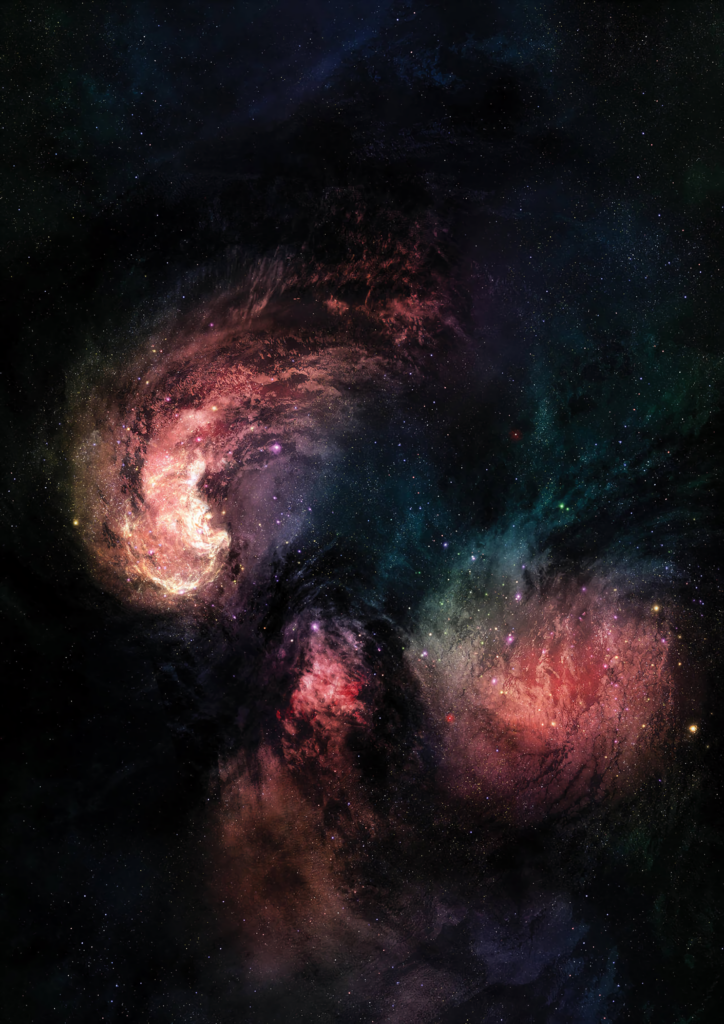 Vibrant Galaxy Wallpaper: Stunning Starry Sky & Interstellar Clouds