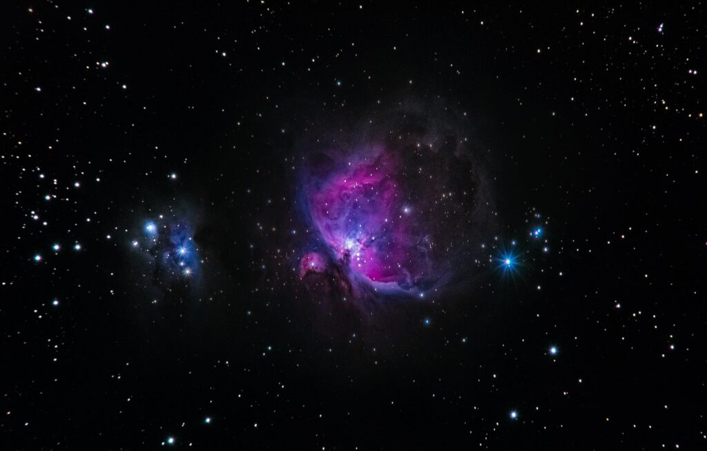 Vibrant Galaxy Wallpaper: Stars & Cosmic Colors in Night Sky