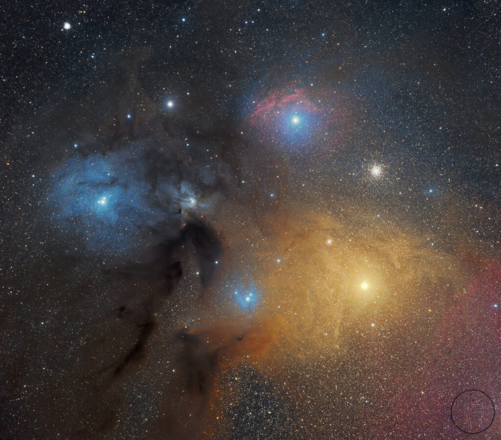 Stunning Space Wallpaper: Vivid Galaxy & Glowing Nebula Scene