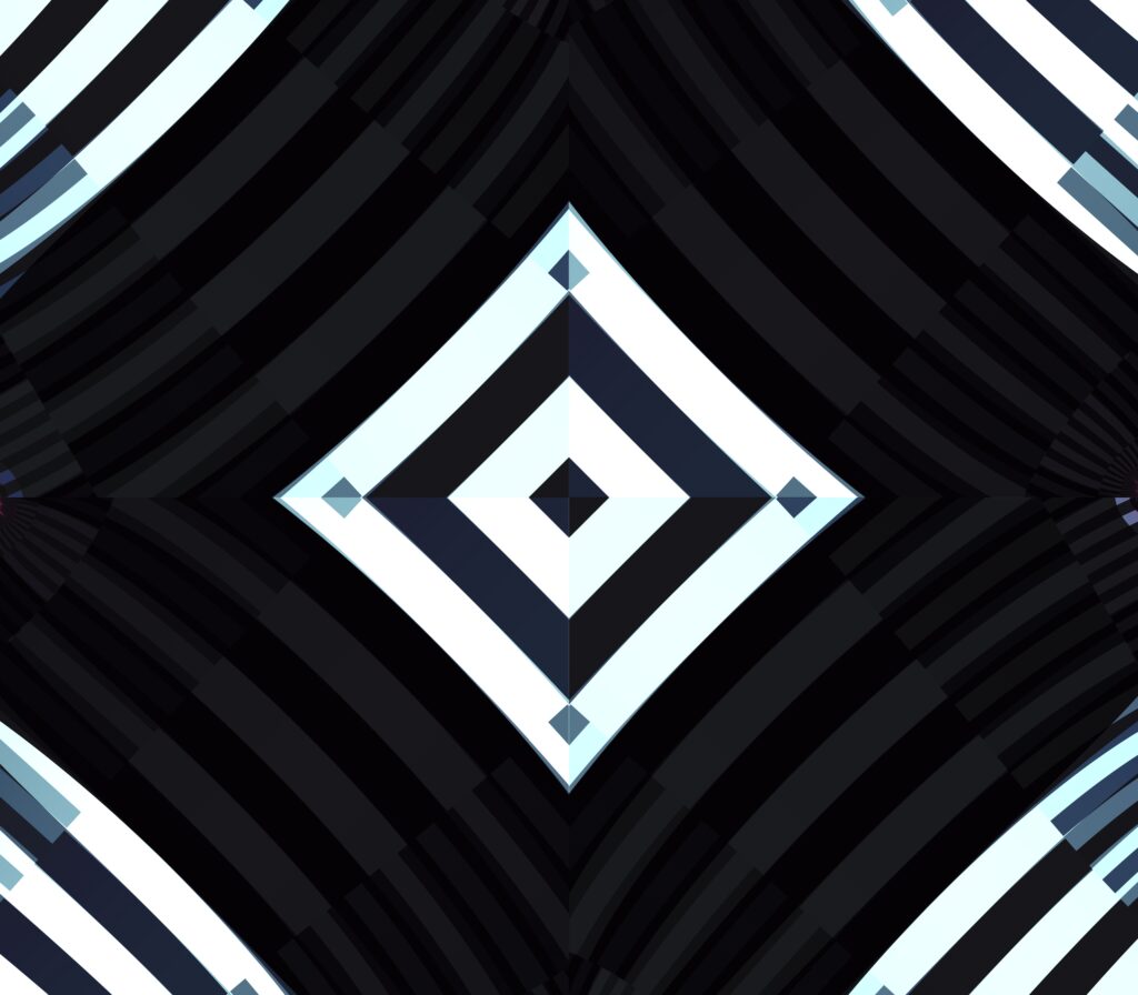 Captivating Geometric Fractal Wallpaper - Intricate Patterns 6400x5600