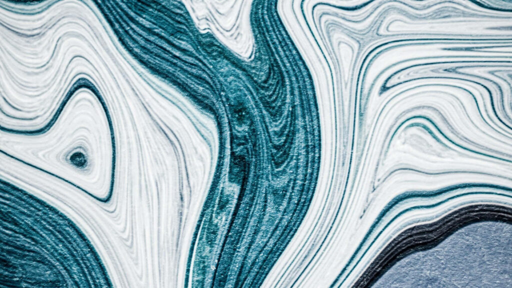 Mesmerizing Green & White HD Marble Wallpaper Background Design