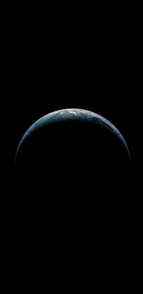 Celestial Depths: Enigmatic Earth in HD Galaxy Wallpaper