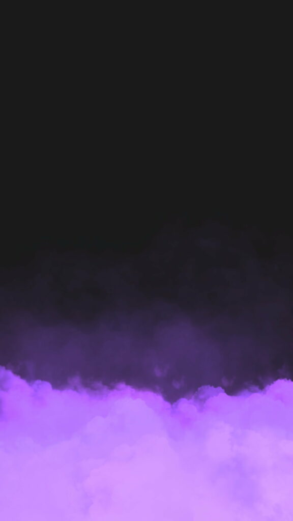 HD Phone Wallpaper: Ethereal Black, Pink & Purple Clouds Background