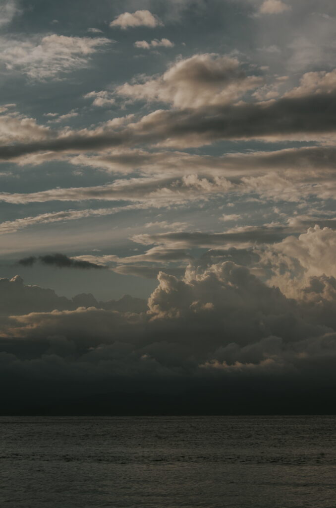 Dramatic Gray and White Cloud Sky HD Phone Wallpaper Background