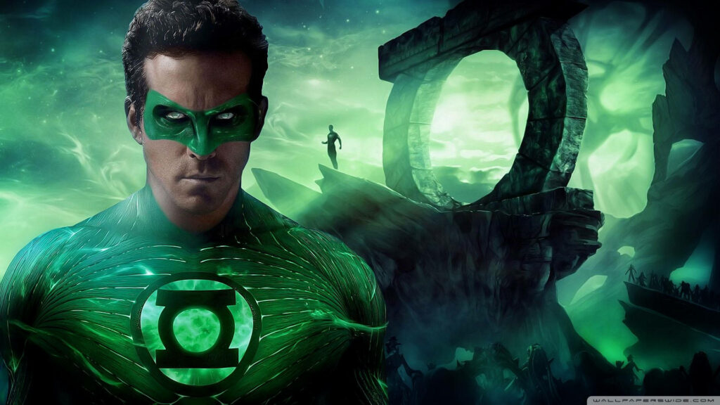 Stunning Hal Jordan as Green Lantern Cosmic Wallpaper Background