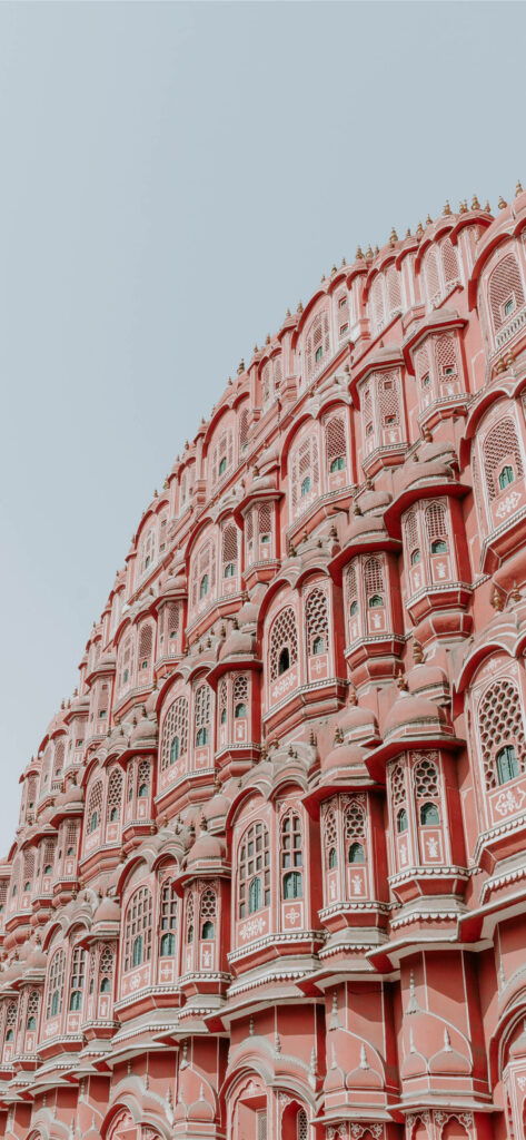 Stunning Hawa Mahal Wallpaper: Intricate Architecture in Jaipur