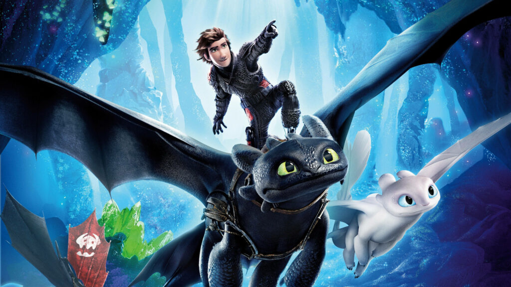 Epic Hiccup & Toothless Wallpaper: Mystical Cave Adventure