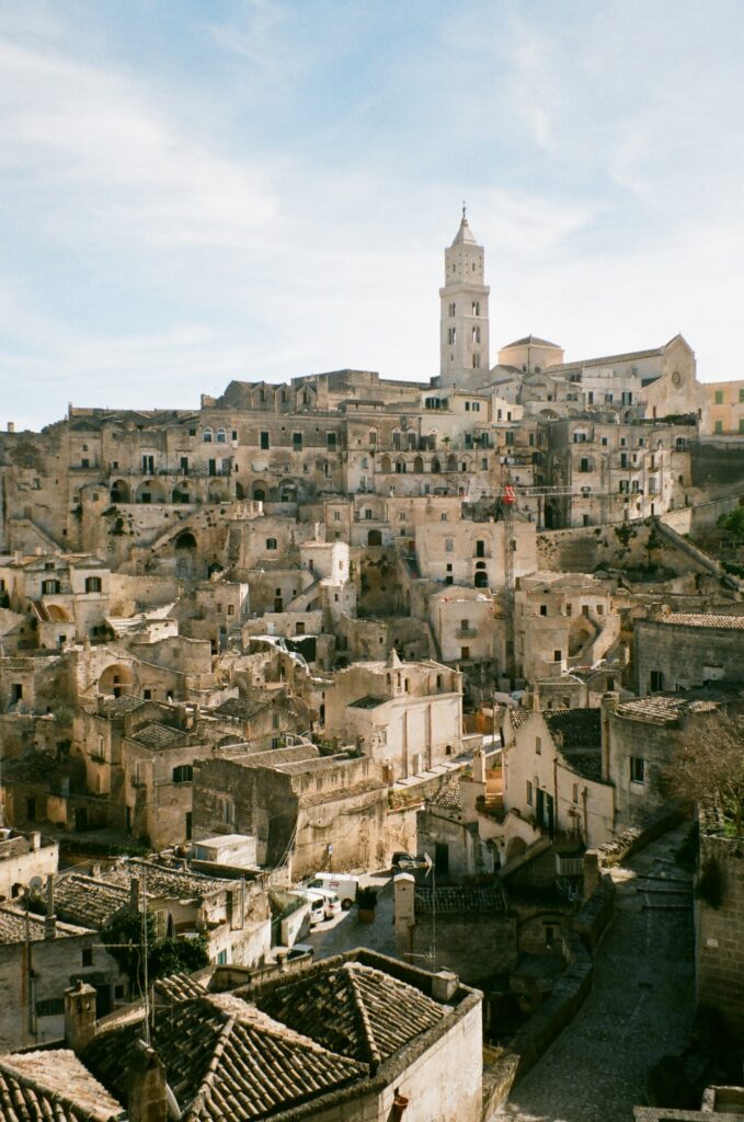 Historic Cityscape Wallpaper: Charming Ancient Architecture Background